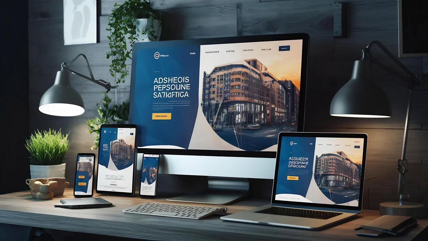 Chiropractic practice website displayed on laptop and mobile devices showing professional design
