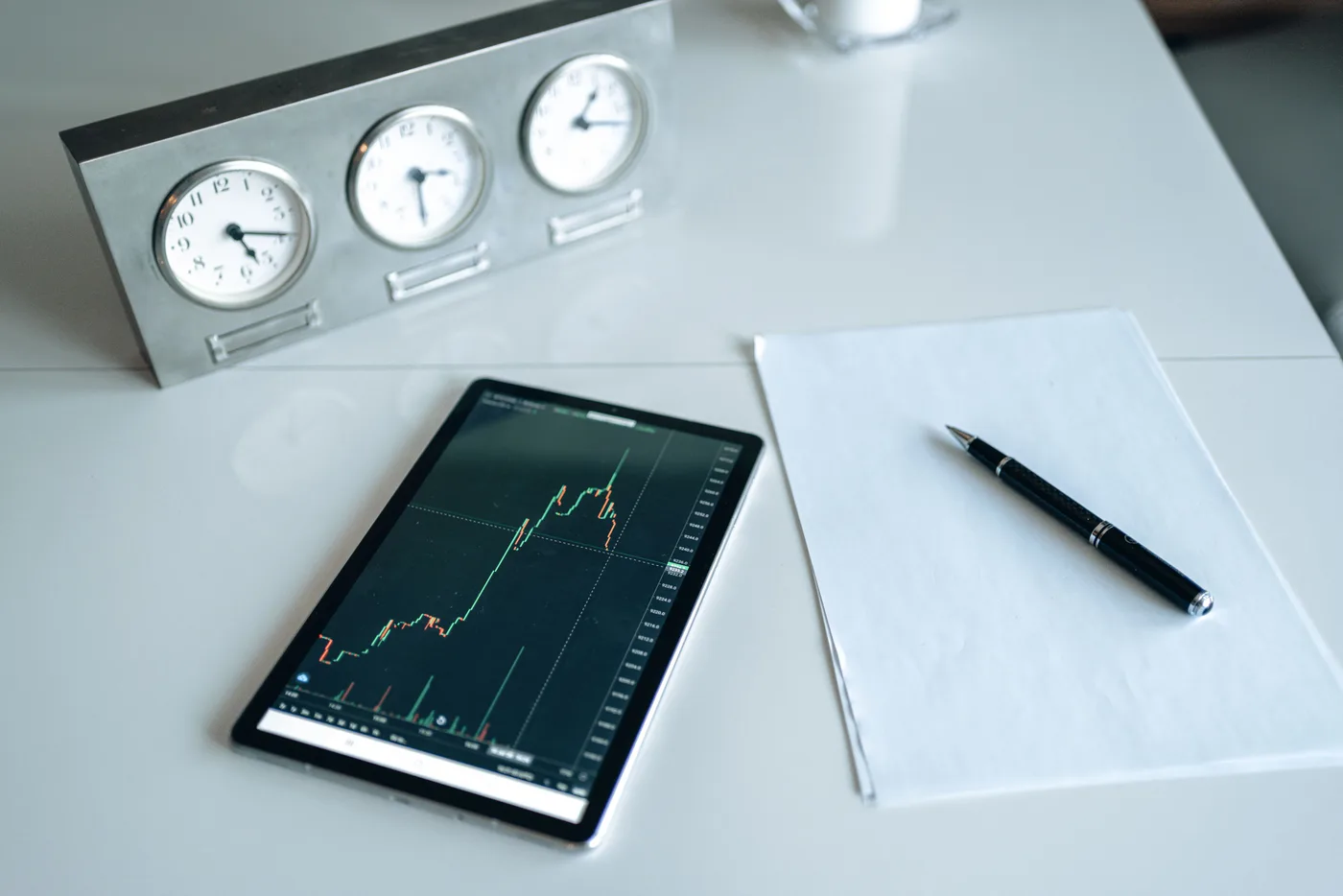 Healthcare professionals reviewing patient acquisition data in a clinical setting