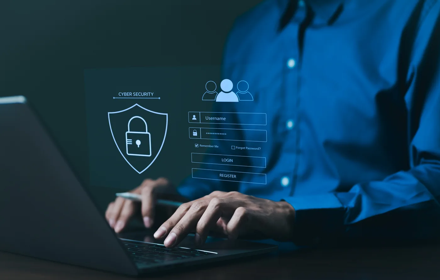 Secure HTTPS medical website with privacy policy and patient data protection indicators