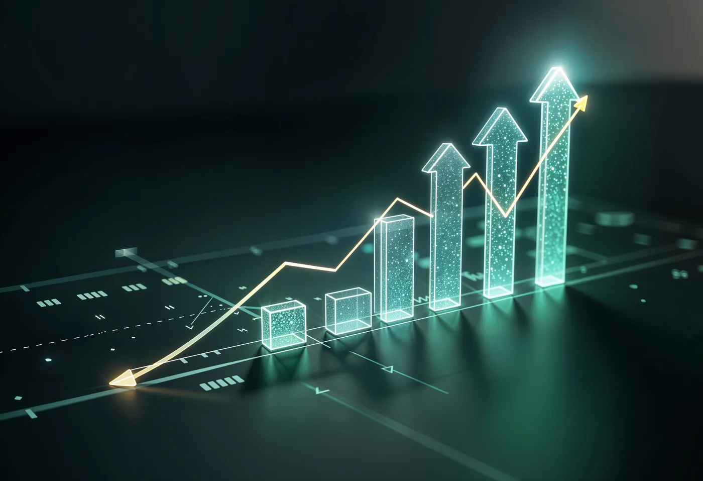 Interactive visual content dashboard showing engagement analytics
