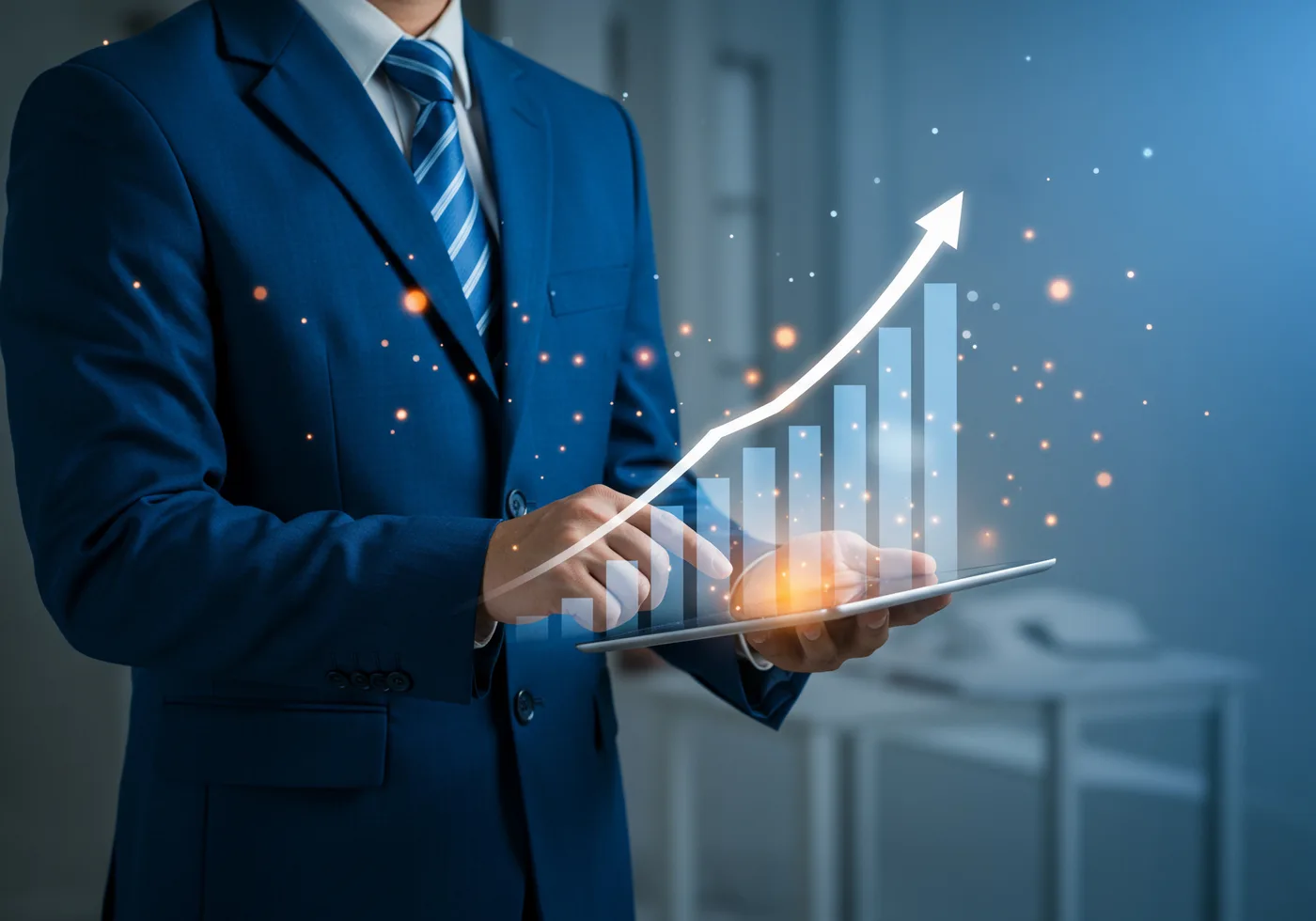 Digital advertising dashboard showing AI-optimized video ad performance metrics