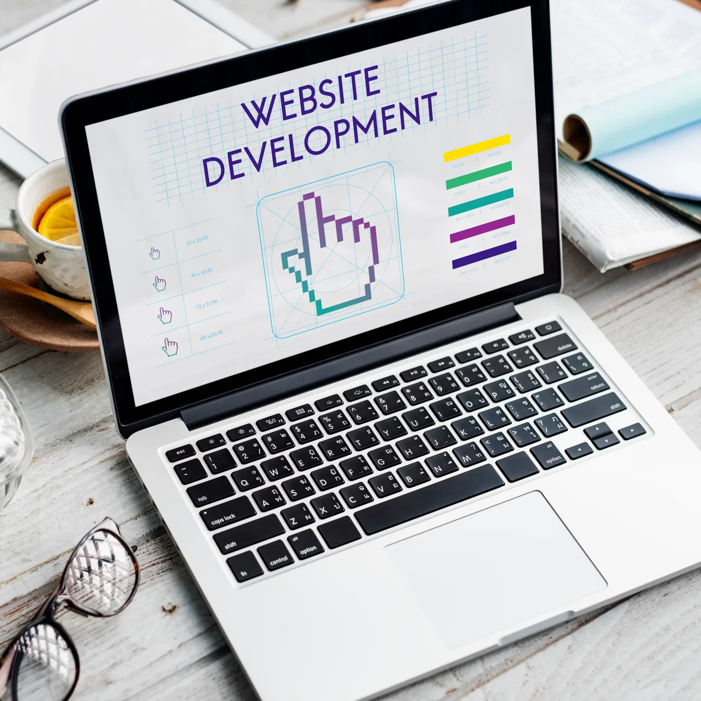 Dental practice website location page design for local SEO