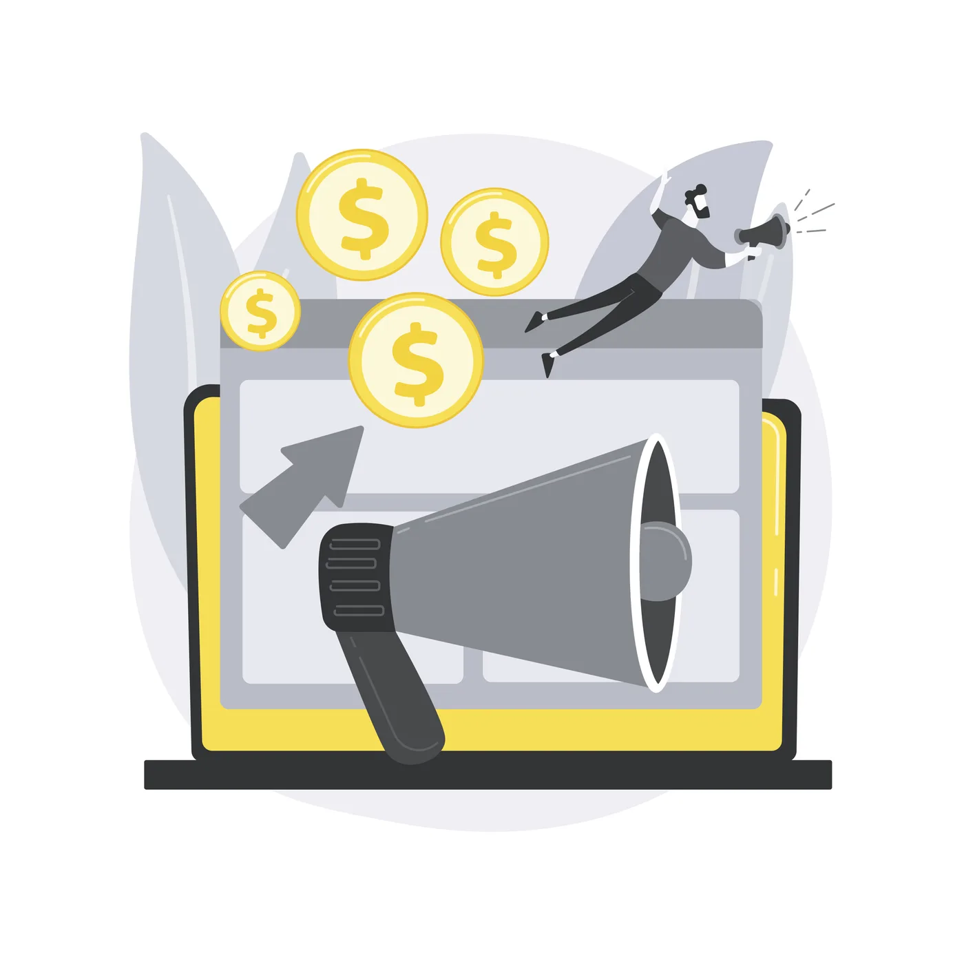 Focused email design with single call to action for lead conversion