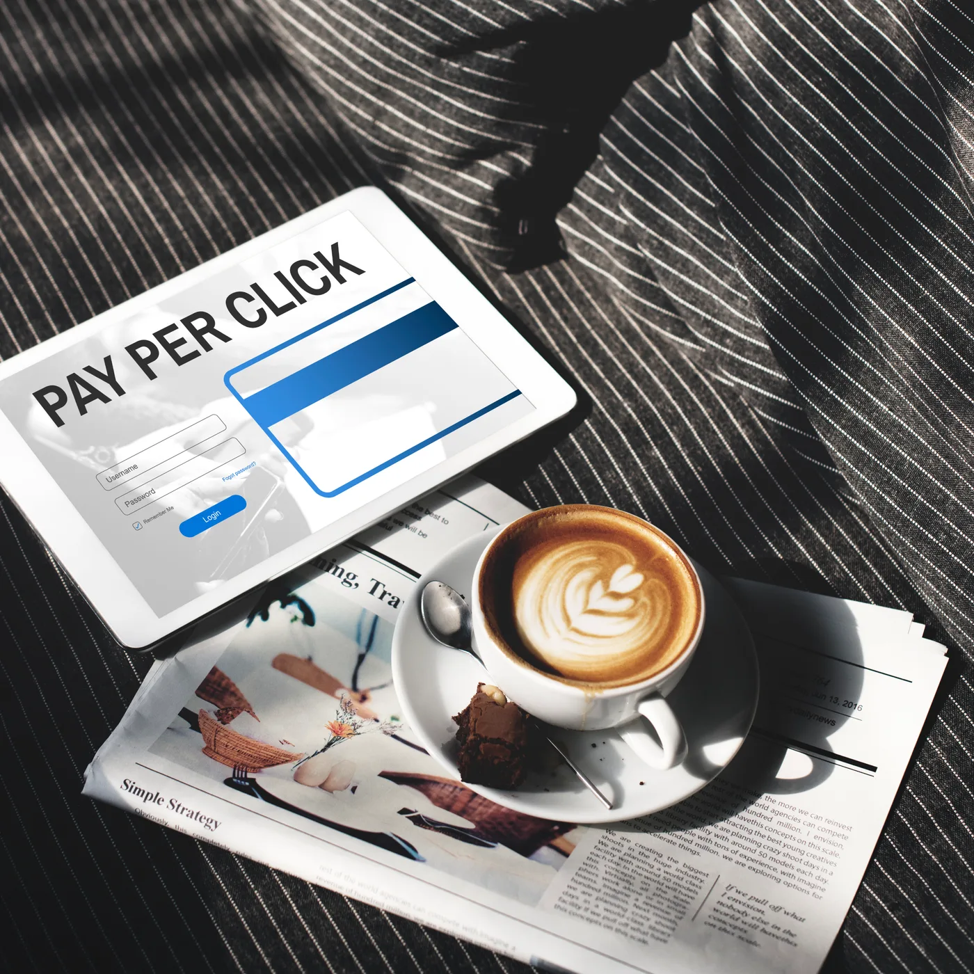 Website UX design mockup showing intuitive navigation and clear calls to action on desktop and mobile
