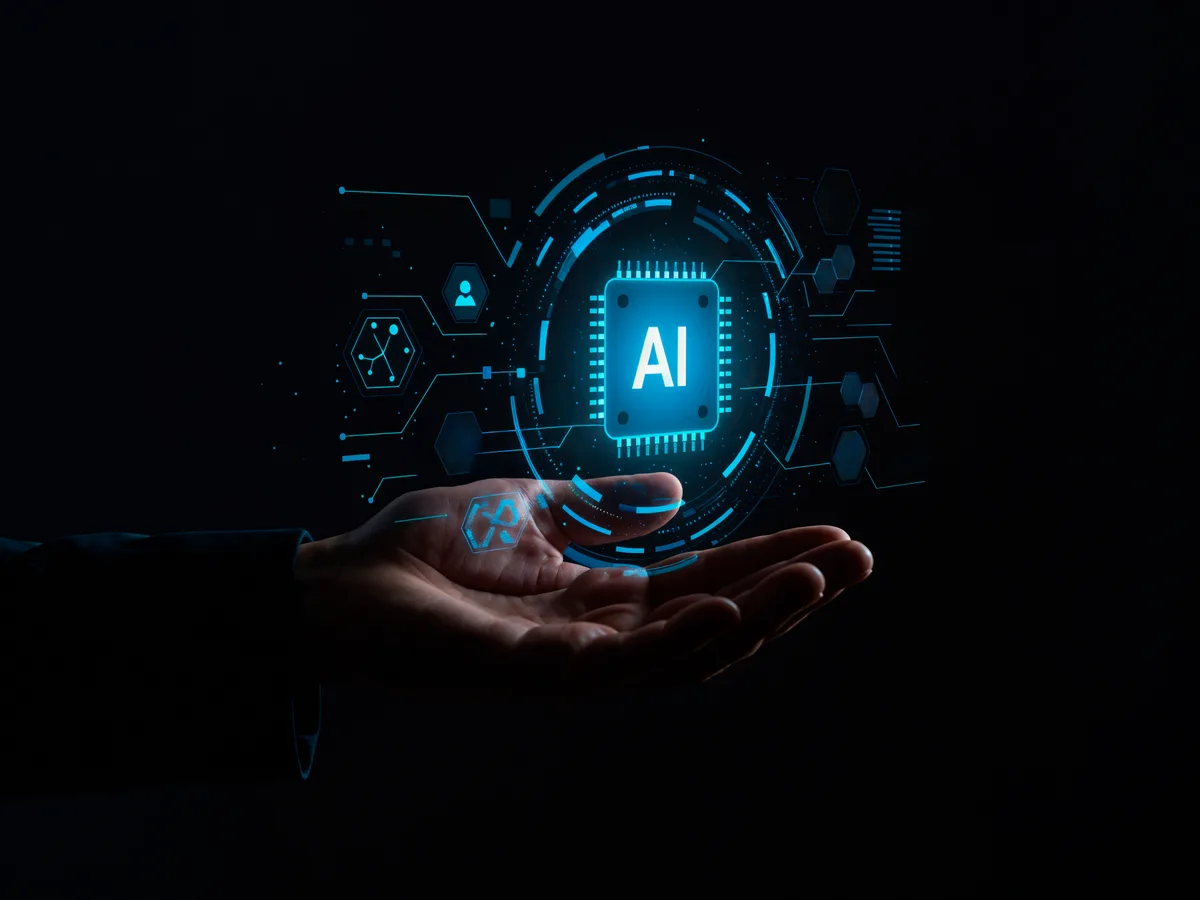 AI chat interface showing a patient asking for a healthcare provider recommendation